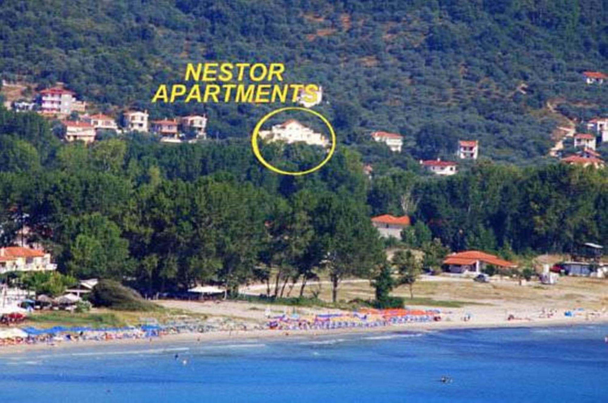 Nestor Apartments Chrisi Ammoudia Exterior foto